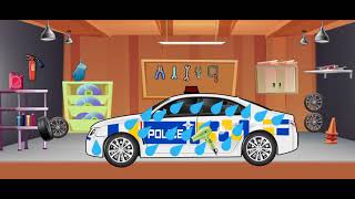 Police Car Washing Game: Car Service Garage Salon | Code X Layer screenshot 5