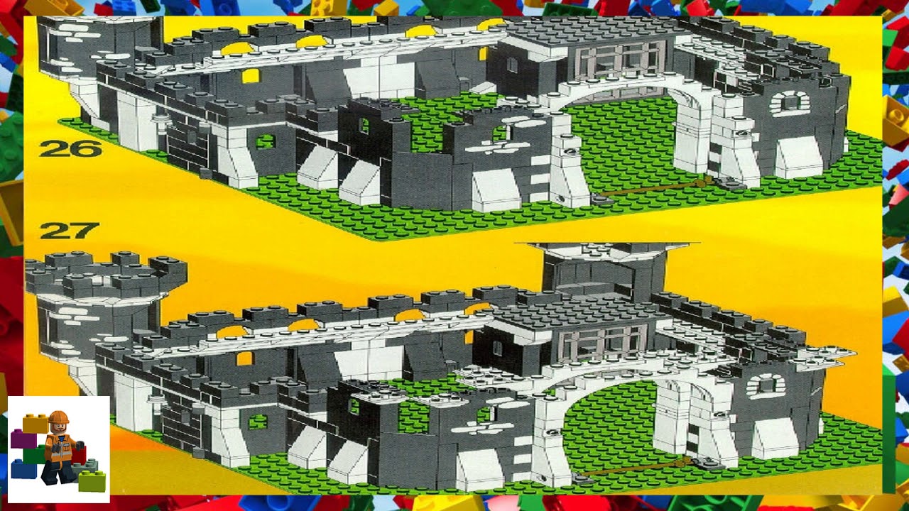 Lego Instructions Castle Black Knights 6085 Black Monarchs
