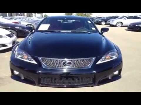 New Black 2013 Lexus Is F 8 Speed Red Interior In Edmonton Alberta