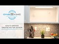 Onesync motion sensor operation