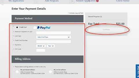 CSU Apply San Bernardino step 7 of 7