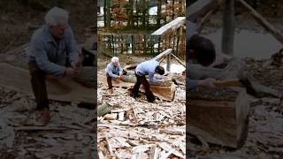 Watch Diel Saw Masters Slice Oak The Old Way