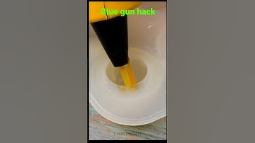 Glue Gun Hack 🤩 life hacks #shorts #lifehack  @5MinuteCraftsYouTube