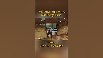 Secret Loot Room #shorts #codm #codmobile #callofdutymobile
