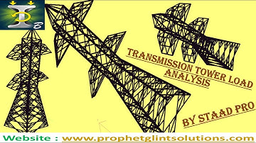 Transmission Tower Design by Staad Pro | Staad Pro | Analysis | Steel Tower Design