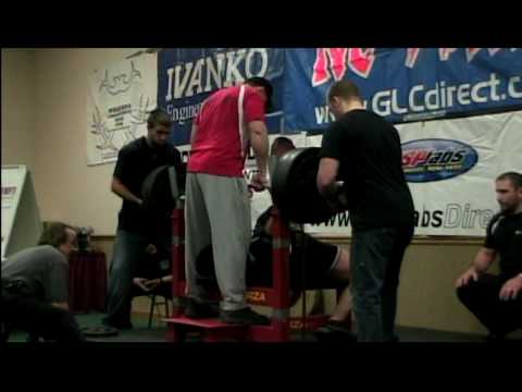 Terry Baldwin 220lbs 54years old 573 lb bench World Record