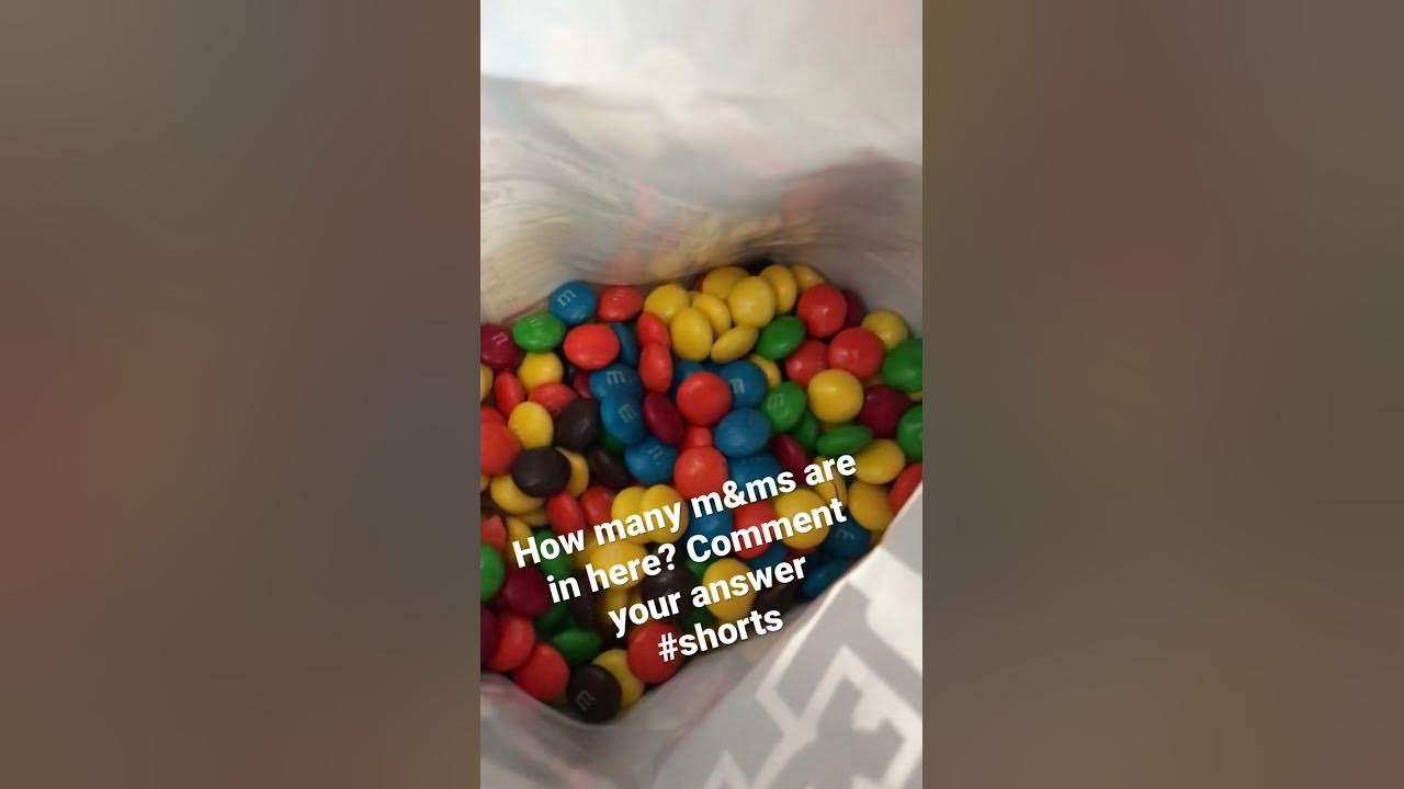 many m&ms