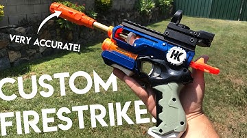[MOD] Custom Firestike HKII Build ! || An Accurate & Comfy Nerf Secondary