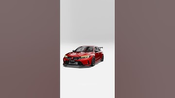 Civic Type R FL5 #trending #automobile #shortvideo #tutorial #shorts  #3d #blender #honda #civic