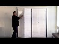 Norman Bi-fold Shutter Track System explained by 3 Blind Mice