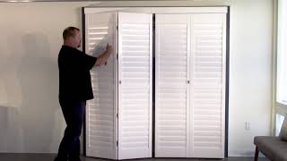 Norman Bi-fold Shutter Track System explained by 3 Blind Mice