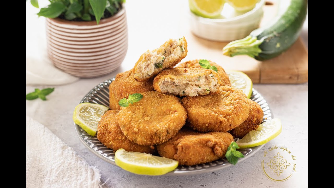 Polpette di patate tonno ricotta e zucchine - YouTube
