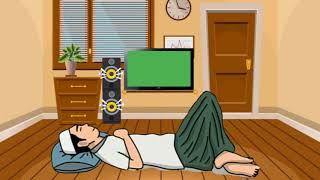 GreenScreen Animasi Santai - Story wa (30 detik)