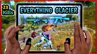 IPAD PRO 12.9 | 90 FPS NO GYRO 6-FINGERS CLAW HANDCAM | EVERYTHING GLACIER | PUBG MOBILE