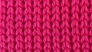 غرزة التريكو بالكروشيه بشكل جديد How to crochet : English stitch