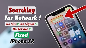 iPhone XR: No Service, Searching, Invalid SIM, or No SIM Card? - Fix!