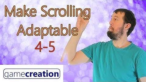 Adaptable Scrolling - Clickteam Fusion 2.5