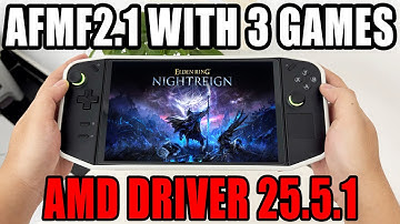 LEGION GO: DOUBLE YOUR FPS WITH AFMF 2.1 IN 2025!