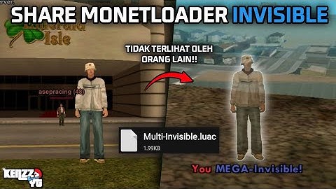 SHARE MONETLOADER INVISIBLE!! - GTA SAMP ANDROID