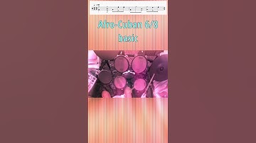 Afro Cuban 6/8#shorts  #drums #education