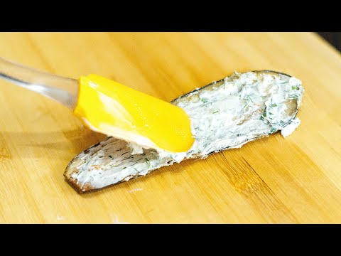 Баклажаны с КЕФИРОМ. Рулетики из баклажанов