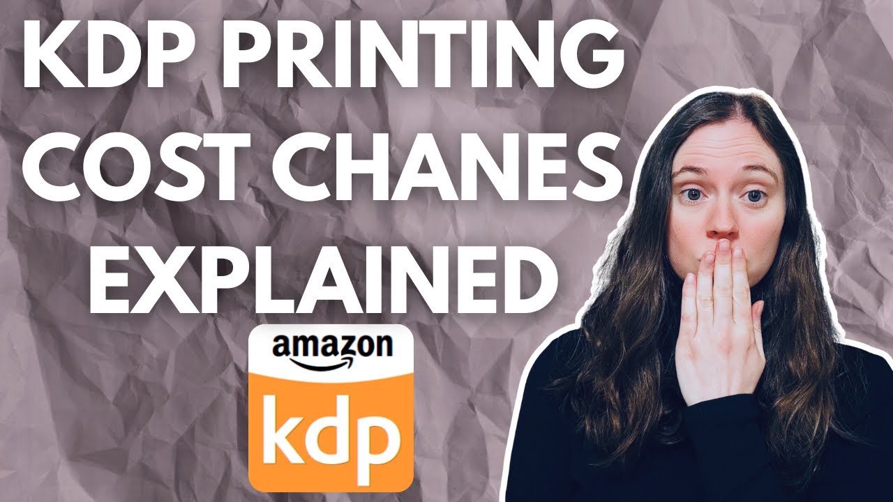 KDP Printing Cost Updates & Royalty Changes EXPLAINED