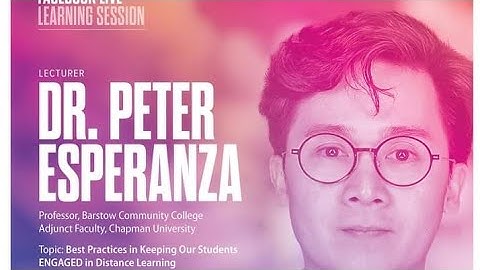 Vibal: Best Practices in Keeping Our Students Engaged in Distance Learning