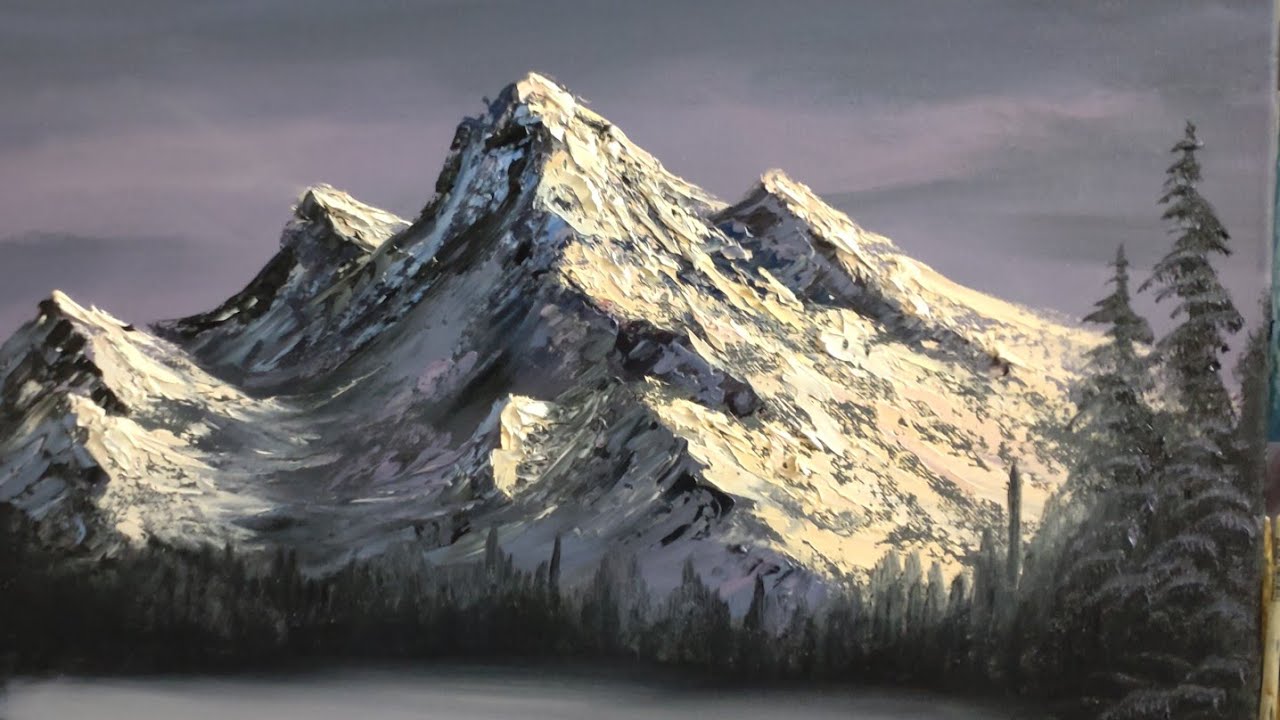 現代アートの「冬のマッターホルン」(3D painting） 現代アートの「冬のマッターホルン」(3D painting） 3D art