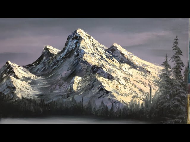 現代アートの「冬のマッターホルン」(3D painting） 現代アートの「冬のマッターホルン」(3D painting） 現代アート