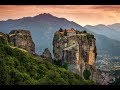 Святые Метеоры- древние монастыри на вершинах  гор