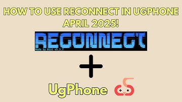 How to use RECONNECT in UgPhone April 2025!
