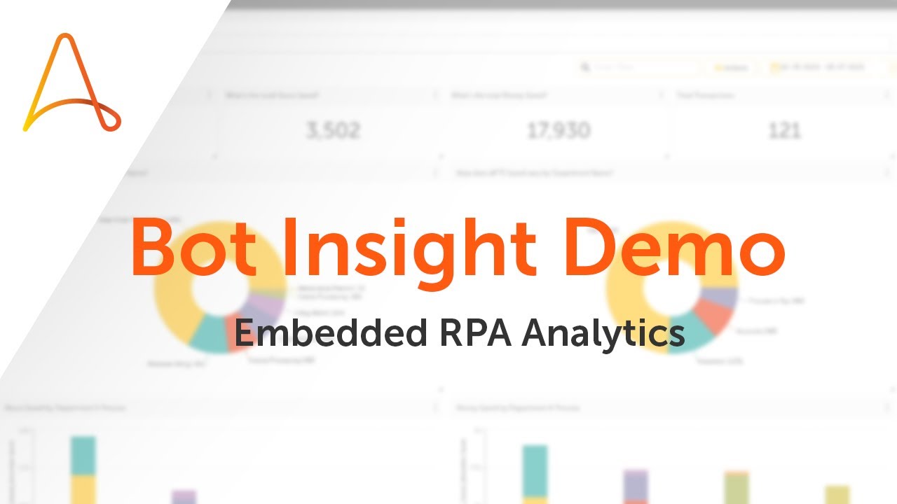 Automation Anywhere Bot Insight Demo RPA Analytics Tool YouTube