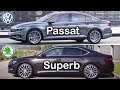VW Passat vs Škoda Superb, Škoda vs Volkswagen, Passat vs Superb