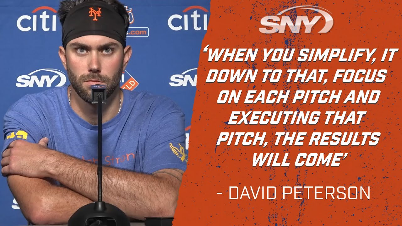 Mets vs Cubs: Peterson talks about 'executing pitches' in win over Cubs | Mets Post Game