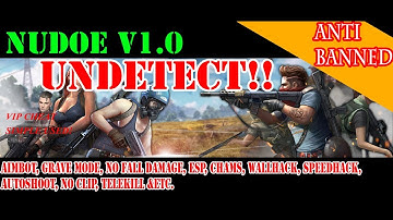 ROS CHEAT | RULES OF SURVIVAL CHEAT UNDETECT CHEAT  | UPDATE 20.04.2018 NUDOE v1.0