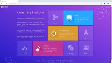 Getting Started With Nimiq - Updated