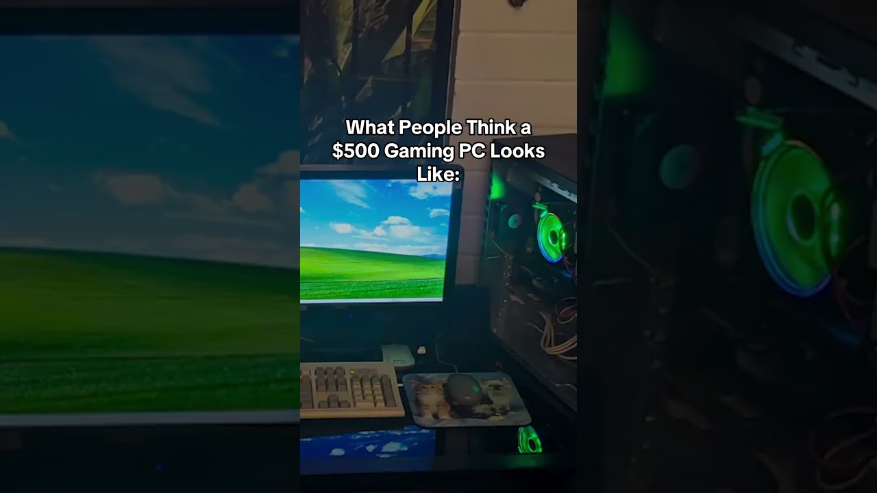⁣This $500 Gaming PC Looks and Plays like a Beast!