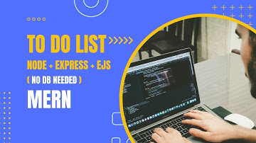 Build a To-Do List App with Node.js, Express & EJS in 2025  (No Database - Tutorial for Beginners)