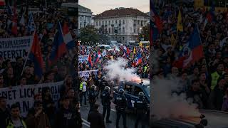Belgrade Erupts: Tens of Thousands Demand President Vučić's Resignation!
