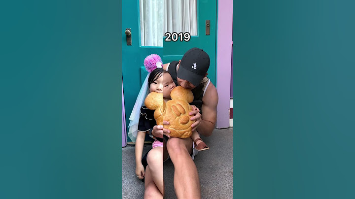 Retaking the same picture at Disneyland 5 years later