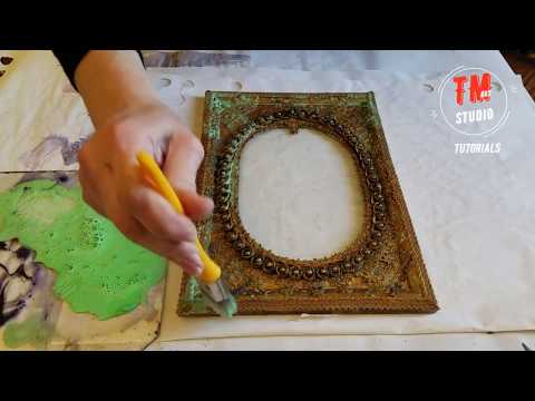 როგორ შევქმნათ ვინტაჟური ჩარჩო/How to make Vintage Frame