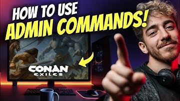 How to USE ADMIN COMMANDS in Conan Exiles (Step by Step) 2025