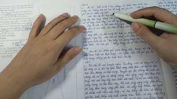 Kĩ năng trình bày bài thi 9+