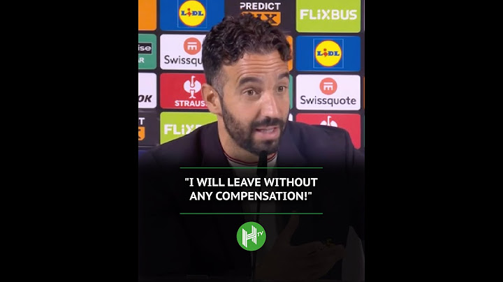 I will LEAVE without any compensation! Ruben Amorim after Europa League final defeat ❌
