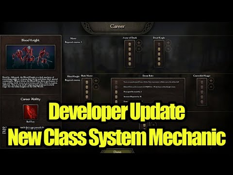 Developer Update - New Mechanics, Class System & More - The Old Realms - Bannerlord Warhammer Mod