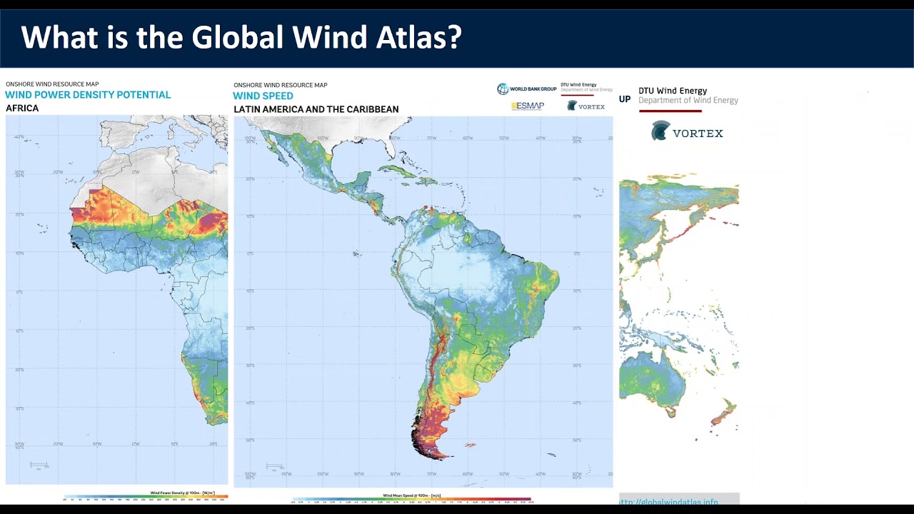 Global Wind Atlas Map 