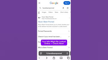 Your Info Might Be Leaked Online — Check Now! #DataBreach #HaveIBeenPwned #CyberSecurity #InfoLeak