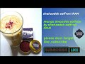 Mango Smoothie saffron by shahzadeh saffron