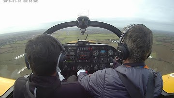 Cranfield University AVD experience flights - Touch n go 1