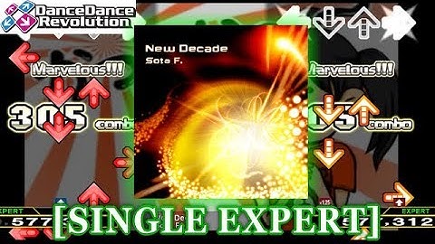 【DDR X2】 New Decade [SINGLE EXPERT] 譜面確認＋クラップ